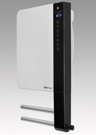 WINDY 2B - Łazienkowy grzejnik elektryczny z termostatem tygodniowym