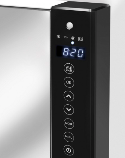 Możliwość programowania łazienkowego grzejnika -temperatury na każdy dzień tygodnia oraz każdą godzinę