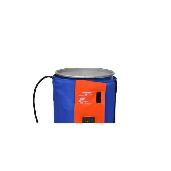 Płaszcz grzewczy Thermal Technology® jest doskonałym rozwiązaniem do ogrzewania lub utrzymywania temperatury ( max 90°C ) w beczkach aluminiowych lub plastikowych.