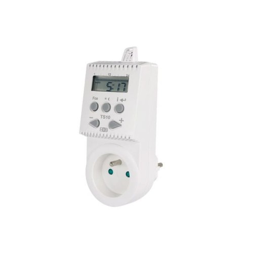 Termostat gniazdkowy TS10 to nowoczesne rozwiązanie przeznaczone dla elektrycznych systemów grzewczych, a więc grzejników, płyt czy konwektorów. Dzięki automatycznej regulacji temperatury można zaoszczędzić nawet 30% energii.