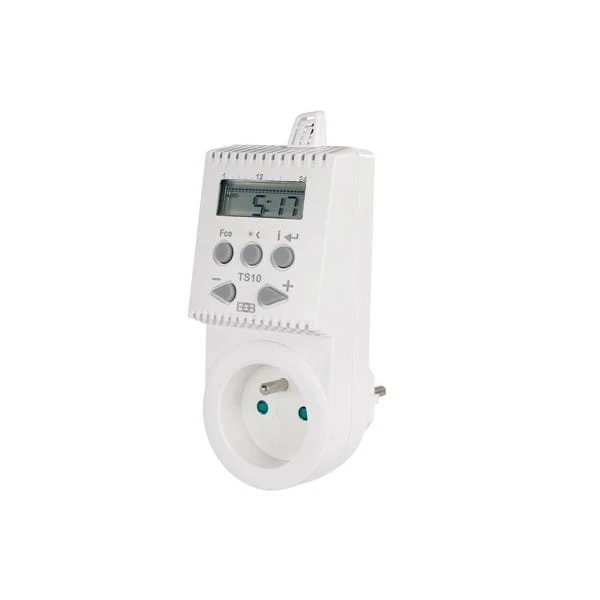 Termostat gniazdkowy TS10 to nowoczesne rozwiązanie przeznaczone dla elektrycznych systemów grzewczych, a więc grzejników, płyt czy konwektorów. Dzięki automatycznej regulacji temperatury można zaoszczędzić nawet 30% energii.