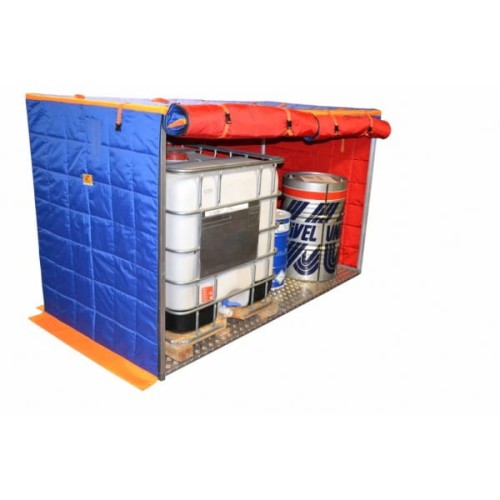 1600W podwójny box grzewczy do beczek, zbiorników oraz pojemników IBC